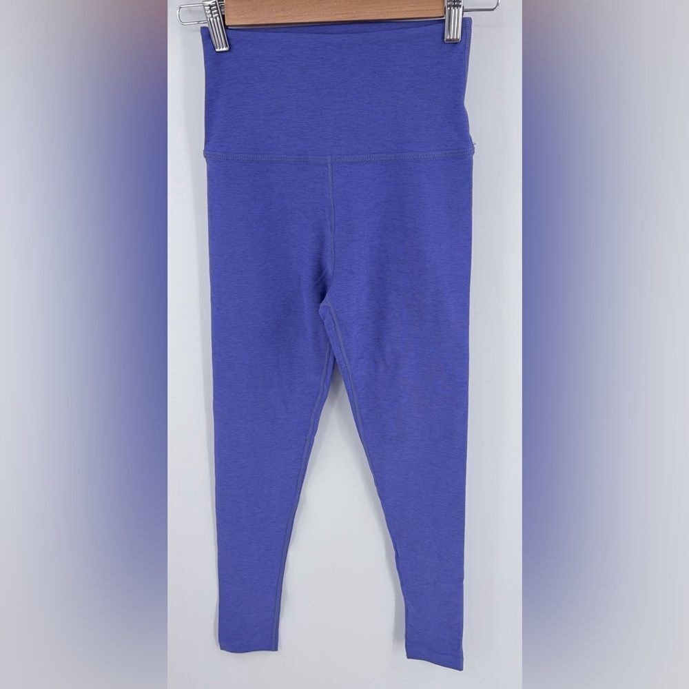 Beyond Yoga women’s spacedye caught in the midi high waist legging blue/purple S